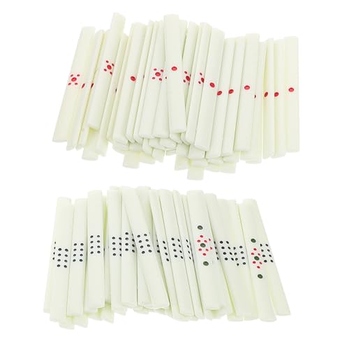 HEALSOPTHY 88pcs Mahjong Game Accessoires Tors Und Wett -Tools Für Chinesische Mahjong Und Traditionelle Brettspiele von HEALSOPTHY