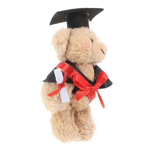HEALSOPTHY Abschlussbär Plüschbär Bezauberndes Stofftier für Graduierung Langlebiges Perfektes für Absolventen EIN Niedliches Design Farbe von HEALSOPTHY