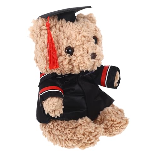 HEALSOPTHY Abschlussbär mit Doktorhut Plüschtiertier für Graduierung Kuscheliges für und Bachelor Abschluss Elegantes und Langlebiges Stofftier für Erinnerungen von HEALSOPTHY
