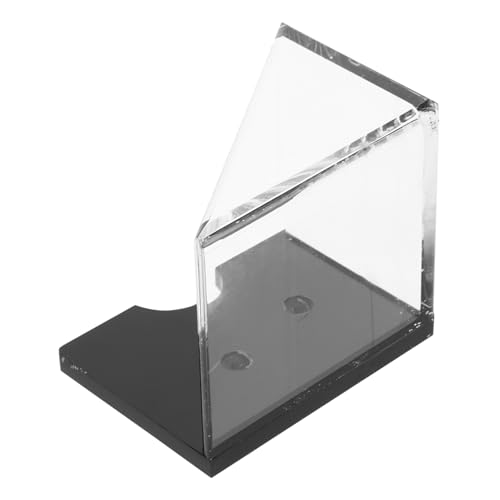 HEALSOPTHY Acryl Aufbewahrungsbox für Spielkarten Klar Robust Langlebig Kartenhalter Kompakt Praktisch für Pokerkarten und Leere Karten für Kartentisch Zubehör von HEALSOPTHY
