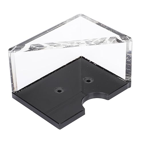 HEALSOPTHY Acryl Spielkartenständer Für Pokerkarten Transparenter Kartencontainer Für Decks Für Spielkarten Kartenspiele Und Tischspiele von HEALSOPTHY