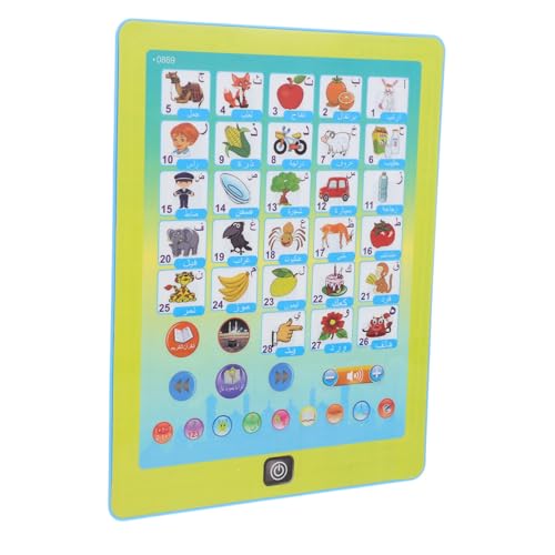 HEALSOPTHY Arabische Frühlernmaschine mit Touchscreen und Sound Interaktive Alphabet Lernhilfe für Robustes Material Tragbar Fördert Sensorische Entwicklung und Sprachkompetenz HEALSOPTHY Arabische Frühlernmaschine mit Touchscreen und Sound Interaktive Alphabet Lernhilfe für Robustes Material Tragbar Fördert Sensorische Entwicklung und Sprachkompetenz von HEALSOPTHY