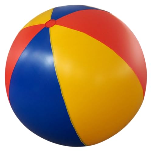 HEALSOPTHY Aufblasbarer Großer Strandball PVC Buntes Schwimmspielzeug für Teenager Leichtes Outdoor für Strand und Poolpartys Langlebig und Komfortabel HEALSOPTHY Aufblasbarer Großer Strandball PVC Buntes Schwimmspielzeug für Teenager Leichtes Outdoor für Strand und Poolpartys Langlebig und Komfortabel von HEALSOPTHY