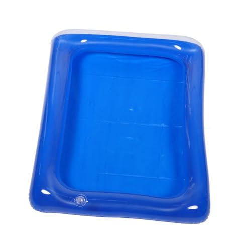 HEALSOPTHY Aufblasbarer Sandspielkasten für Umweltfreundlichem PVC Geruchsneutral Strapazierfähig rutschfeste Sandwanne für Drinnen und Draußen Leicht zu Reinigen Blau HEALSOPTHY Aufblasbarer Sandspielkasten für Umweltfreundlichem PVC Geruchsneutral Strapazierfähig rutschfeste Sandwanne für Drinnen und Draußen Leicht zu Reinigen Blau von HEALSOPTHY