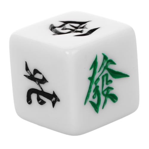 HEALSOPTHY Azimutwürfel Spiel Würfel Spiel-Requisiten Große Würfel Kleine Würfel Partygeschenk Würfel Für Mahjong Würfel Für Spiel Würfel Masse Mahjong-würfel Tragbare Würfel Plastik von HEALSOPTHY