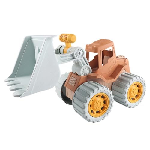 HEALSOPTHY BAU LKW Bulldozer Für Technisches Fahrzeugmodell Trägheitsantrieb Kreatives Sandspielzeug Für Jungen Und Perfektes Für Kleine Baumeister von HEALSOPTHY