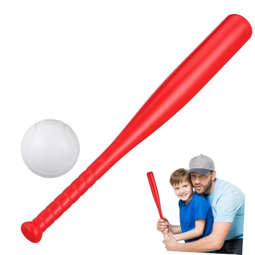 HEALSOPTHY Baseball Set Teilig aus Hochwertigem Kunststoff Outdoor Baseball Schläger und Ball Set für Motorik Hand Auge Koordination und Teamspiel im Garten Park Schule Zufällige Farbe von HEALSOPTHY