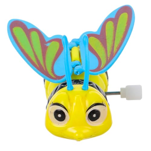HEALSOPTHY Bienen-Aufziehspielzeug Wind-up Bienen Niedliches Tierform Bienenspielzeug aufziehen Aufziehspielzeug in Tierform Plastik Yellow HEALSOPTHY Bienen-Aufziehspielzeug Wind-up Bienen Niedliches Tierform Bienenspielzeug aufziehen Aufziehspielzeug in Tierform Plastik Yellow von HEALSOPTHY