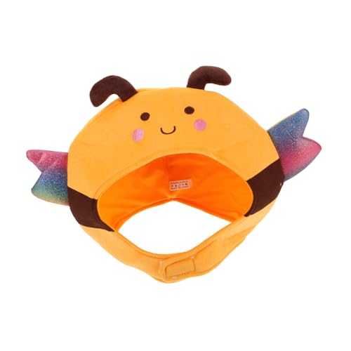 HEALSOPTHY Bumble Bee Hut Plüsch Tier Kopfbedeckung Dress Up Bee Cosplay Kostüm Party Zubehör Für Cosplay Kostüm Partys HEALSOPTHY Bumble Bee Hut Plüsch Tier Kopfbedeckung Dress Up Bee Cosplay Kostüm Party Zubehör Für Cosplay Kostüm Partys von HEALSOPTHY