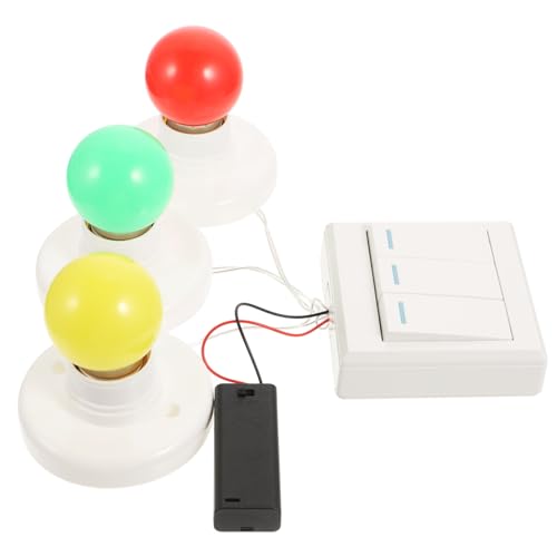HEALSOPTHY Busy Board mit Dreifach Schalter Pädagogisches Lichtspielzeug Gehirnentwicklung Fein Poliert Langlebiges Kunststoffmaterial Montessori Lernspielzeug für Jahre Alte Jungen und HEALSOPTHY Busy Board mit Dreifach Schalter Pädagogisches Lichtspielzeug Gehirnentwicklung Fein Poliert Langlebiges Kunststoffmaterial Montessori Lernspielzeug für Jahre Alte Jungen und von HEALSOPTHY