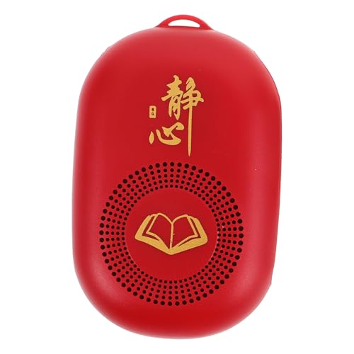 HEALSOPTHY Chanting Player Gerät Gebetsgerät Gebet Chanting Maschine Chanting Prayer Player Musikgerät Gebetsspieler Gebetsmaschine Roter Kunststoff von HEALSOPTHY