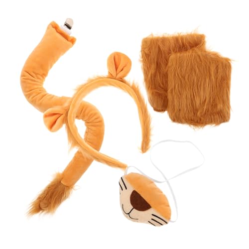 HEALSOPTHY Cosplay Teilig mit Stirnband Ohren Handschuhe Tierkostüm Zubehör für Fasching Halloween Karneval Kostümparty HEALSOPTHY Cosplay Teilig mit Stirnband Ohren Handschuhe Tierkostüm Zubehör für Fasching Halloween Karneval Kostümparty von HEALSOPTHY