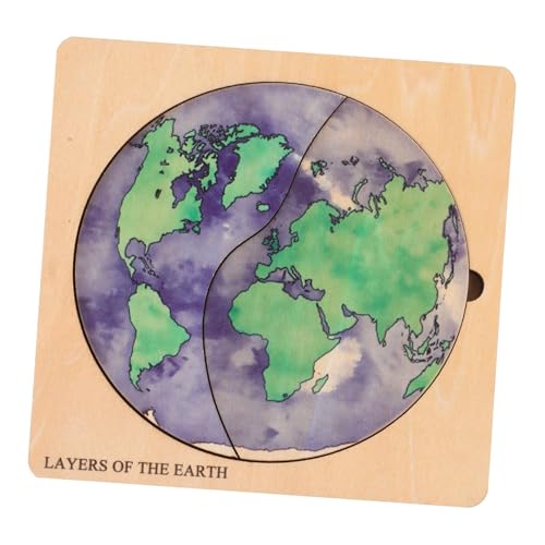 HEALSOPTHY DIY Erdpuzzle aus Holz Sicher und Einfach Zusammenzubauen Pädagogisches Lernspielzeug für Jugendliche Geografie und Kognitiver Entwicklung HEALSOPTHY DIY Erdpuzzle aus Holz Sicher und Einfach Zusammenzubauen Pädagogisches Lernspielzeug für Jugendliche Geografie und Kognitiver Entwicklung von HEALSOPTHY