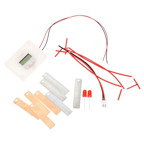 HEALSOPTHY DIY Fruchtbatterie Wissenschaftliches Experimentierkasten für Schüler mit Kartoffeluhr Kreatives Obst Batterie Kit zur Energieerzeugung Fördert Lernspaß und Naturwissenschaftliche HEALSOPTHY DIY Fruchtbatterie Wissenschaftliches Experimentierkasten für Schüler mit Kartoffeluhr Kreatives Obst Batterie Kit zur Energieerzeugung Fördert Lernspaß und Naturwissenschaftliche von HEALSOPTHY