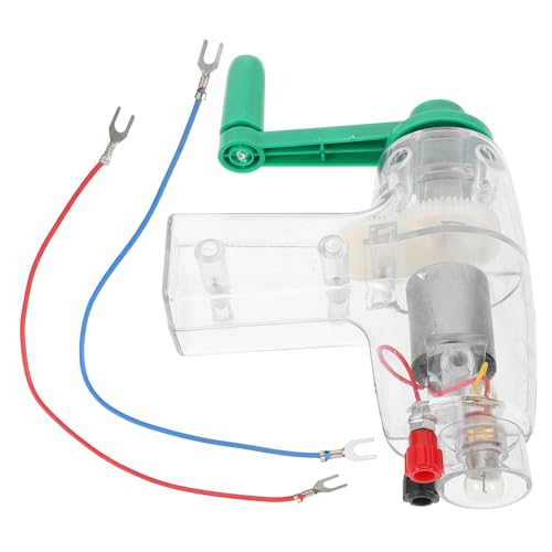 HEALSOPTHY DIY Handgenerator Wissenschaftsspielzeug Tragbarer Generator für Physikalische Experimente Langlebiges Material Pädagogisch Wertvolles Lernspielzeug für Schüler und HEALSOPTHY DIY Handgenerator Wissenschaftsspielzeug Tragbarer Generator für Physikalische Experimente Langlebiges Material Pädagogisch Wertvolles Lernspielzeug für Schüler und von HEALSOPTHY
