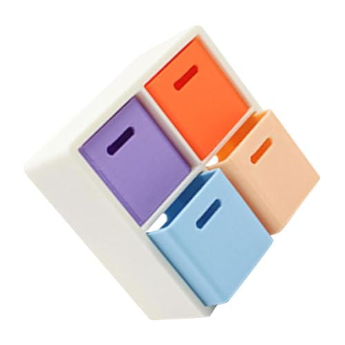 HEALSOPTHY DIY Modulares Praktische Aufbewahrung für Kleine Dollhouse Accessoires Vielseitig Zusammenstellbar für Kreatives und Organisation von HEALSOPTHY