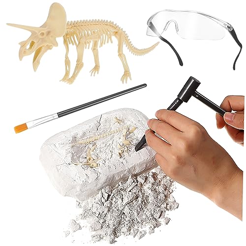 HEALSOPTHY Dinosaurier Ausgrabungsset für Fossilien Grabspielzeug mit Sicherheitsmaterialien Fördert Motorische Fähigkeiten und Kreativität für Jungen und Ab Jahren HEALSOPTHY Dinosaurier Ausgrabungsset für Fossilien Grabspielzeug mit Sicherheitsmaterialien Fördert Motorische Fähigkeiten und Kreativität für Jungen und Ab Jahren von HEALSOPTHY