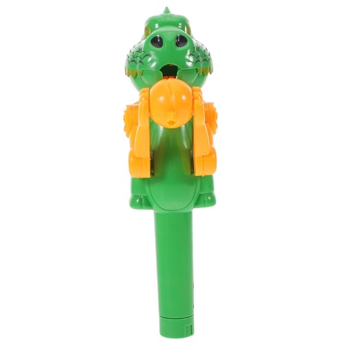 HEALSOPTHY Dinosaurier Lollipop Halter Roboter Grüner Dinosaurier Süßigkeitenhalter mit Fruchtgeschmack Praktische Aufbewahrung für Geburtstagsfeiern Halloween und Familienfeiern von HEALSOPTHY