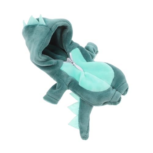 HEALSOPTHY Dinosaurier Puppenkleidung Jumpsuit aus Leichtem mit Niedlichem Muster Wiederverwendbar Einfach Anzuziehen Modisches Design für Mädchen Puppen Ersatzkleidung für Langlebigen von HEALSOPTHY