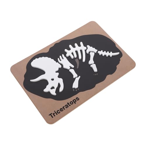 HEALSOPTHY Dinosaurier Skelett Puzzle aus Holz Lernspielzeug für Kleinkinder Jahre Dinosaurier Fossilien Puzzle für Kognitive Entwicklung Sicheres Naturholz Fördert Zusammenarbeit und HEALSOPTHY Dinosaurier Skelett Puzzle aus Holz Lernspielzeug für Kleinkinder Jahre Dinosaurier Fossilien Puzzle für Kognitive Entwicklung Sicheres Naturholz Fördert Zusammenarbeit und von HEALSOPTHY
