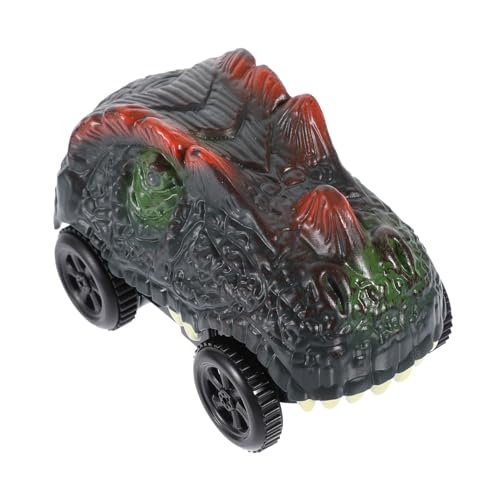 HEALSOPTHY Dinosaurier Spielzeugauto mit Licht Dinosaur Track Car für Leicht Stabil aus Material Kreatives DIY für Jungen Jahren Indoor Outdoor Spaß von HEALSOPTHY