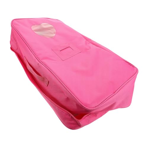 HEALSOPTHY Doll Storage Bag mit Griff Langlebige Puppentasche aus Robustem Tragbare Aufbewahrungstasche für Puppenkleidung und Zubehör Reisetauglich und Einfach zu Transportieren von HEALSOPTHY