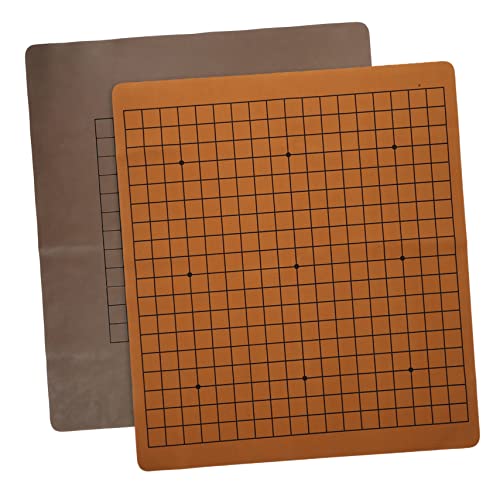 HEALSOPTHY Doppelseitiges Gobang Schachbrett 2 Stück Tragbares Faltbares Schachspielzubehör für Schach und Gobang HEALSOPTHY Doppelseitiges Gobang Schachbrett 2 Stück Tragbares Faltbares Schachspielzubehör für Schach und Gobang von HEALSOPTHY