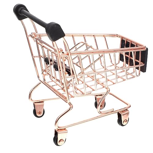 HEALSOPTHY Einkaufswagen Schöner Simulierter Supermarktwagen Simulierter Trolley Einkaufswagenspielzeug Simulierter Warenkorb Spielzeugregale Simulationswagen Eisen Golden HEALSOPTHY Einkaufswagen Schöner Simulierter Supermarktwagen Simulierter Trolley Einkaufswagenspielzeug Simulierter Warenkorb Spielzeugregale Simulationswagen Eisen Golden von HEALSOPTHY