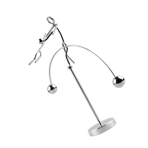HEALSOPTHY Eisenkunst Balance Spiel Tumbler Schreibtisch Dekoration Kugel für Büro Schule als Stressabbauendes Kreatives und Wissenschaftliches Lernspielzeug HEALSOPTHY Eisenkunst Balance Spiel Tumbler Schreibtisch Dekoration Kugel für Büro Schule als Stressabbauendes Kreatives und Wissenschaftliches Lernspielzeug von HEALSOPTHY