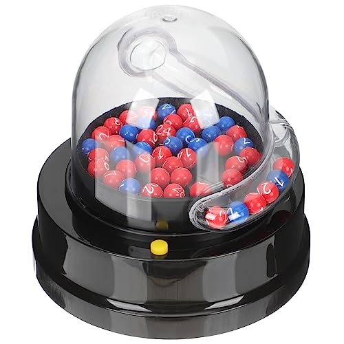 HEALSOPTHY Elektrische Lotteriemaschine für Partys Transparente Glücksspielmaschine für Bingo Spiele Ktv Cafés und Nachtclubs für Unterhaltung und Freizeitaktivitäten von HEALSOPTHY