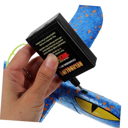 HEALSOPTHY Elektrischer Handwurf flugzeugspielzeug Leichter Modellgleiter für Outdoor Blau Robust Flexibel Sicher für Geburtstage und Partyspaß HEALSOPTHY Elektrischer Handwurf flugzeugspielzeug Leichter Modellgleiter für Outdoor Blau Robust Flexibel Sicher für Geburtstage und Partyspaß von HEALSOPTHY