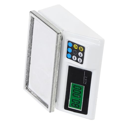 HEALSOPTHY Elektronische für Puppenhaus Präzise Miniaturskala aus Stabilem für Dekoration und DIY Projekte und für Puppenliebhaber HEALSOPTHY Elektronische für Puppenhaus Präzise Miniaturskala aus Stabilem für Dekoration und DIY Projekte und für Puppenliebhaber von HEALSOPTHY