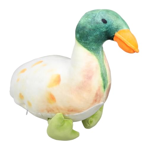 HEALSOPTHY Ente Plüschpuppe Ausgestopft Karikatur Kuscheltiere Für Mädchen Tiere Puppe Kuscheltiere Stofftiere Für Plüschtiere Kuscheltiere Cartoon-Puppe Schwamm von HEALSOPTHY