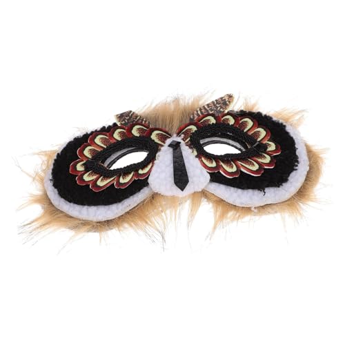 HEALSOPTHY Eulenmaske aus Hautfreundlichem Material Realistische Tiermaske für Party Halloween Karneval und Cosplay Wiederverwendbar Atmungsaktiv Geeignet als von HEALSOPTHY