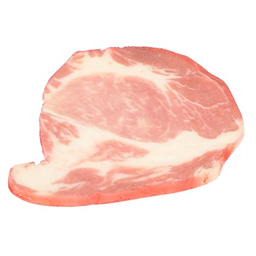HEALSOPTHY Fake Beef Modell für Künstliches Lebensmittelspielzeug Realistische Rindfleisch Dekoration für Küche Restaurant und Fotografie Hochwertige Simulation Langlebig und Farbbeständig HEALSOPTHY Fake Beef Modell für Künstliches Lebensmittelspielzeug Realistische Rindfleisch Dekoration für Küche Restaurant und Fotografie Hochwertige Simulation Langlebig und Farbbeständig von HEALSOPTHY