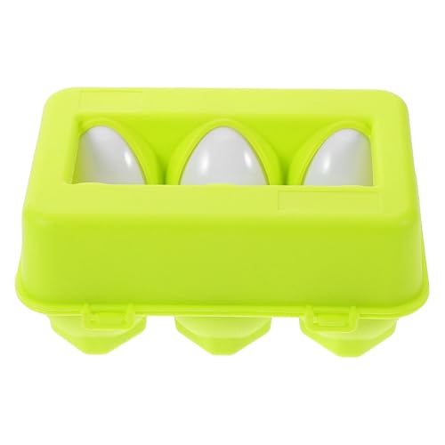 HEALSOPTHY Farbenfrohes Ei Set zum Sortieren und Puzzeln Lernspielzeug für Kleinkinder Farbzuordnung Hand Auge Koordination und Kreativem von HEALSOPTHY