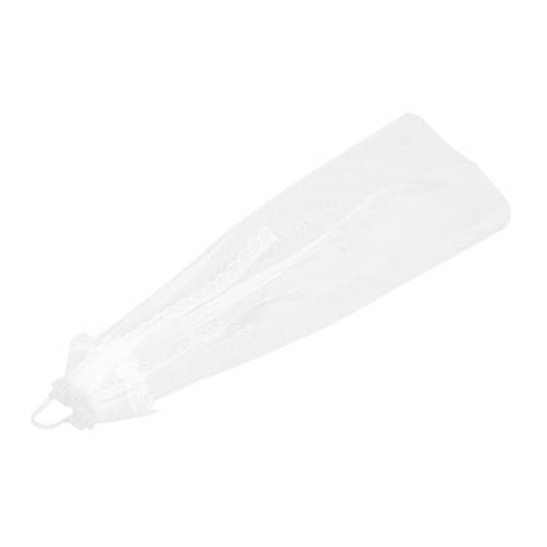 HEALSOPTHY Feiner Puppenschleier Spitzen Haarteil Brautschleier für Modepuppen Leichtes Handgefertigtes Hochzeits Accessoire für Kreative Hochzeitsszenen und Fotoshootings von HEALSOPTHY