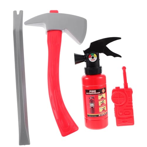 HEALSOPTHY Feuerwehrmann Kostüm Feuerwehrrolle mit Realistischem Feuerlöscher Feuerwehrwerkzeug für Cosplay Motto Party und Rollenspiel HEALSOPTHY Feuerwehrmann Kostüm Feuerwehrrolle mit Realistischem Feuerlöscher Feuerwehrwerkzeug für Cosplay Motto Party und Rollenspiel von HEALSOPTHY