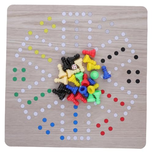 HEALSOPTHY Fliegendes Schachspiel Spieler Tischspiel Tragbares Brettspiel aus Gummimatte Leicht zu Reinigen Interaktives Familienspiel für Party und Strategisches Denken von HEALSOPTHY