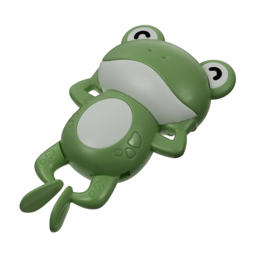 HEALSOPTHY Froschspielzeug Im Wasser Bad Tierspielzeug Schwimmendes Dusche Duschspielzeug Bildungsspielzeug Kreatives Kinderspielzeug Grün Plastik von HEALSOPTHY