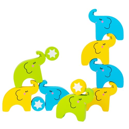 HEALSOPTHY Frühes Lernen kinderspielzeug für Toys for spielsachen für Lernspielzeug pädagogisches Stapelspiele Holzbausteine von HEALSOPTHY