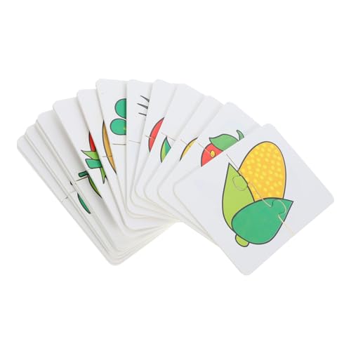 HEALSOPTHY Frühkindliche Lernkarten Obst Gemüse Puzzlekarten für Hand Auge Koordination Farb und Formerkennung Vorschule Ab Jahre HEALSOPTHY Frühkindliche Lernkarten Obst Gemüse Puzzlekarten für Hand Auge Koordination Farb und Formerkennung Vorschule Ab Jahre von HEALSOPTHY