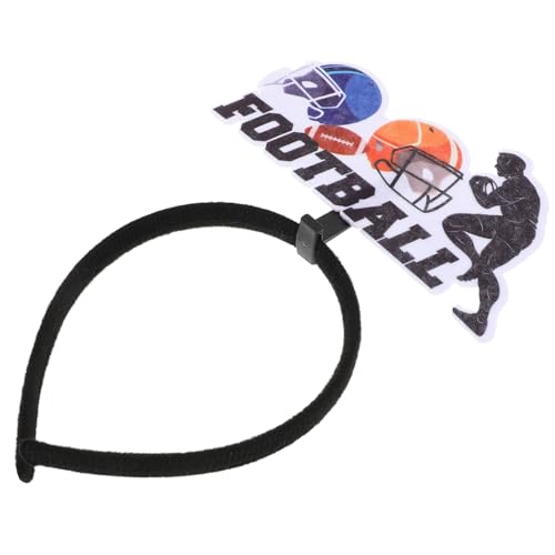 HEALSOPTHY Fußball Stirnband Amerika Fußball Haarflügel Sport Kopfbedeckung Für Fußballspiel -geburtstagsfeier -vorräte von HEALSOPTHY