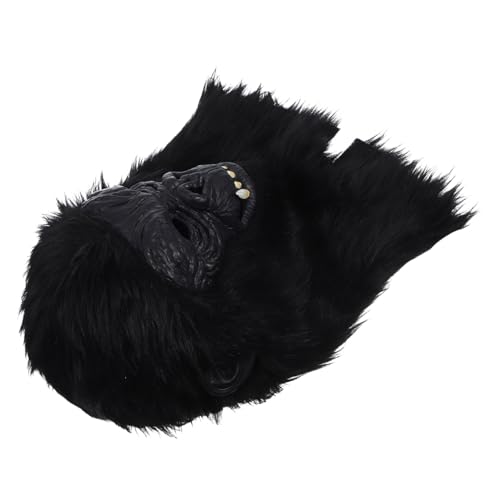 HEALSOPTHY Gorilla Maske für Halloween Realistische Tierkopfmaske für Kostümparty Lustige Cosplay Maske für Tier Themenfeste von HEALSOPTHY
