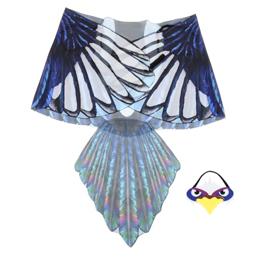 HEALSOPTHY Halloween Kostüm Flügel für Authentische Adlerflügel Cosplay Requisite Leuchtend Leicht und Bequem für Bühnenauftritte Karneval und Fotoshootings HEALSOPTHY Halloween Kostüm Flügel für Authentische Adlerflügel Cosplay Requisite Leuchtend Leicht und Bequem für Bühnenauftritte Karneval und Fotoshootings von HEALSOPTHY