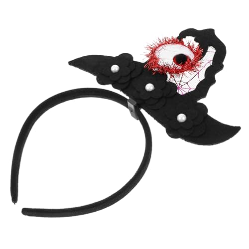 HEALSOPTHY Halloween Stirnband für Damen mit Auffälligem Augapfel Hexenhut Filz und Komfortabel und Sicher für Halloween Partys Kostüme Mottopartys und Festliche Anlässe HEALSOPTHY Halloween Stirnband für Damen mit Auffälligem Augapfel Hexenhut Filz und Komfortabel und Sicher für Halloween Partys Kostüme Mottopartys und Festliche Anlässe von HEALSOPTHY