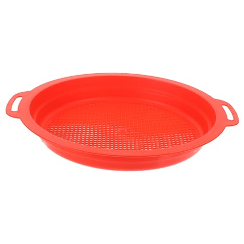 HEALSOPTHY Handgehaltener Sandsichter aus Plastik Sandspielzeug für Praktischer Sandstrainer für Strand und Gartenabenteuer Leicht und Sicher für Kreatives von HEALSOPTHY