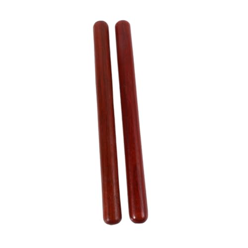 HEALSOPTHY Hardwood Musical Rhythm Sticks für Ergonomisch Leicht Grip für Musikunterricht und Rhythmische Früherziehung Klassische Percussion Claves Instrumente für Schule und Zuhause von HEALSOPTHY