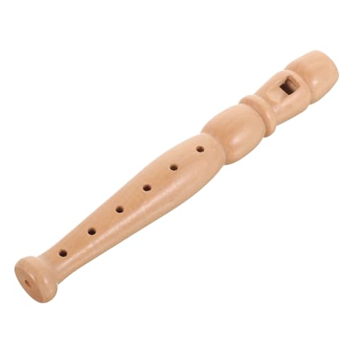 HEALSOPTHY Holz Blockflöte für Anfänger und Professionelles Blasinstrument aus Stabilem Holz Langlebig und Bruchsicher Musikspielzeug und Lernflöte für Schule und Freizeit von HEALSOPTHY
