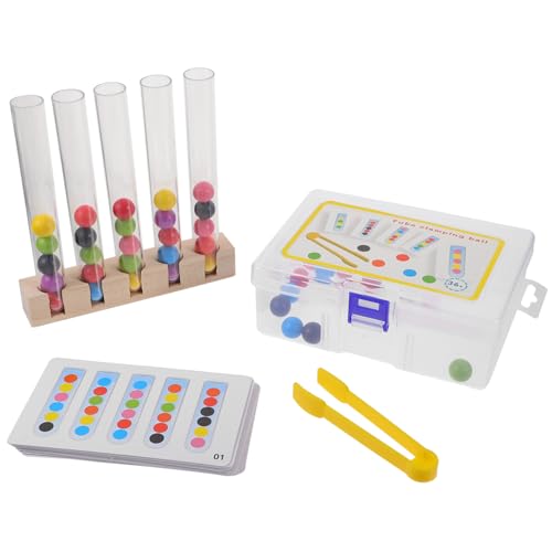 HEALSOPTHY Holz Clip Perlen für Kleinkinder Farbige Lernperlen zur Hand Auge Koordination Robustes Montessori Holzspielzeug für Ab Jahr Leicht und Sicher zum Greifen und Sortieren HEALSOPTHY Holz Clip Perlen für Kleinkinder Farbige Lernperlen zur Hand Auge Koordination Robustes Montessori Holzspielzeug für Ab Jahr Leicht und Sicher zum Greifen und Sortieren von HEALSOPTHY